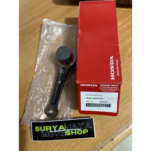 Jual stang seher/tangan piston revo abs original HGP Shopee Indonesia