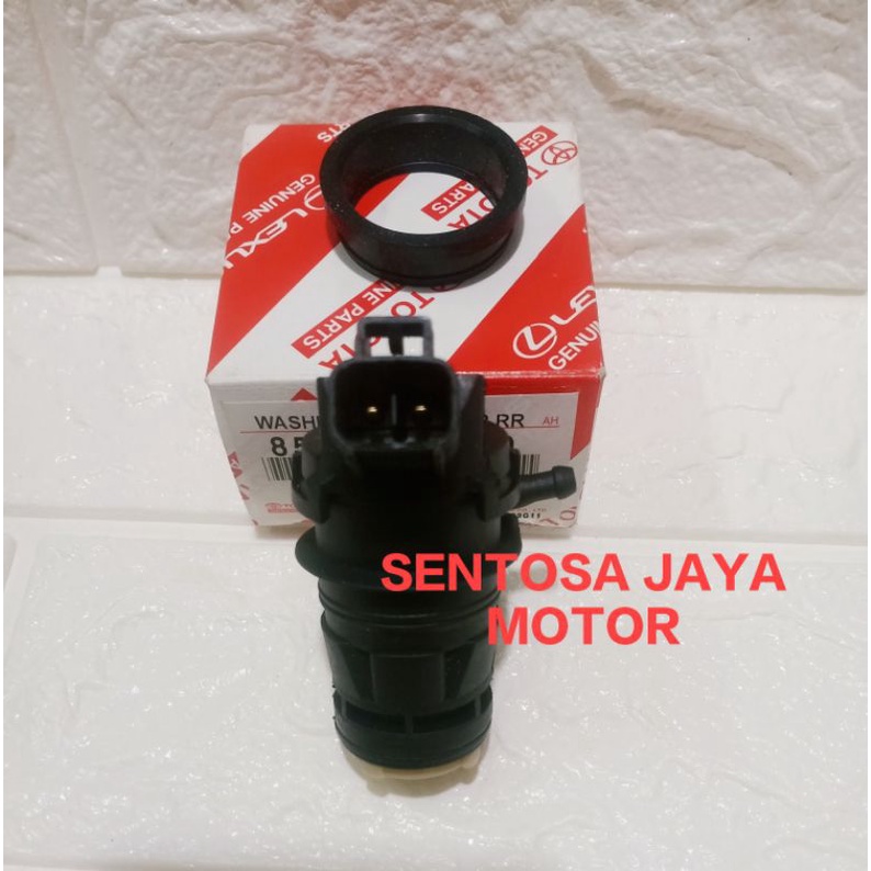 washer pump motor bealakng , pompa air wiper belakang,semprotan air belakang avanza xenia