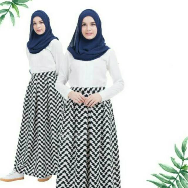 Rok panjang wanita/Rok panjang modis/ rok panjang motif/rok panjang muslimah