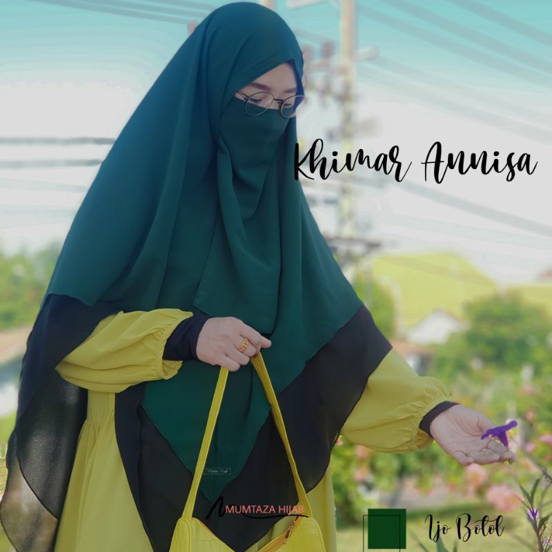 KHIMAR ANNISA BOLAK BALIK FREE CADAR BOLAK BALIK