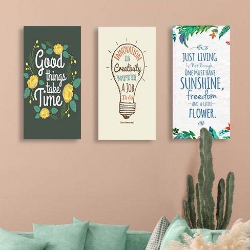 Kamilastorindo Dekorasi Rumah Poster Kayu Hiasan Pajangan Dinding motivation quotes  Project8 1530