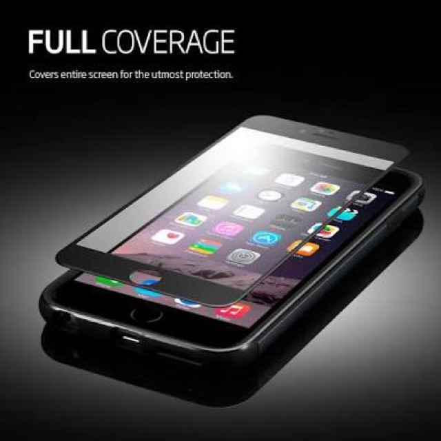 Tempered Glass with Optical Film Soft Edge FULL COVER iPhone 6 6s 7 7Plus