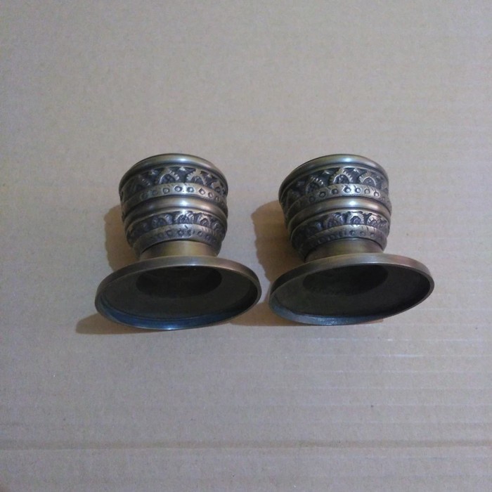 Knob Pintu / Handle Pintu Kuningan Motif Kepala Ukir Asli Kuningan