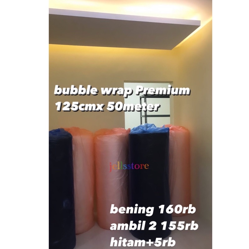 

[Bisa Ambil Ditempat] Bubble Wrap Premium Roll 125cm 50meter