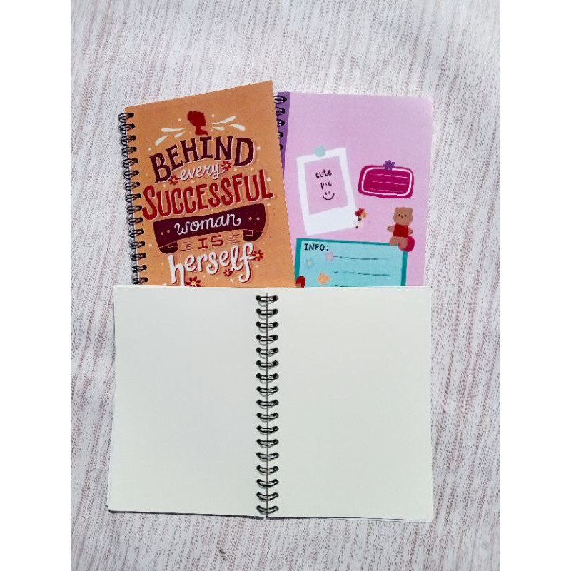 sketch book ukuran A6 cover lucu-1