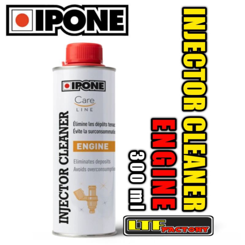 IPONE INJECTOR CLEANER - Cairan Pembersih Saluran Injeksi Mesin Sepeda Motor Original - 300 ml
