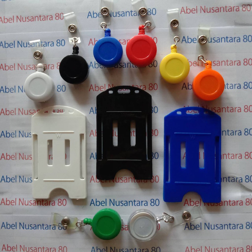 

Paket Casing ID Card Plastik Tebal dengan YoYo ID Beragam Warna