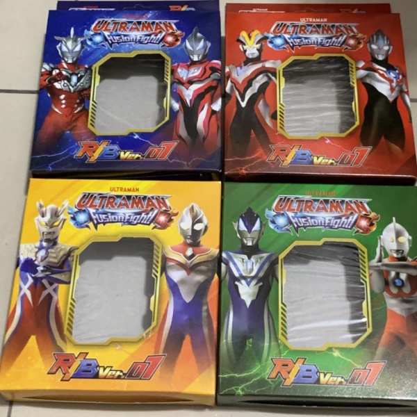 Promo [Baru] Kartu Ultraman Fusion Fight RB Versi 01 Limited