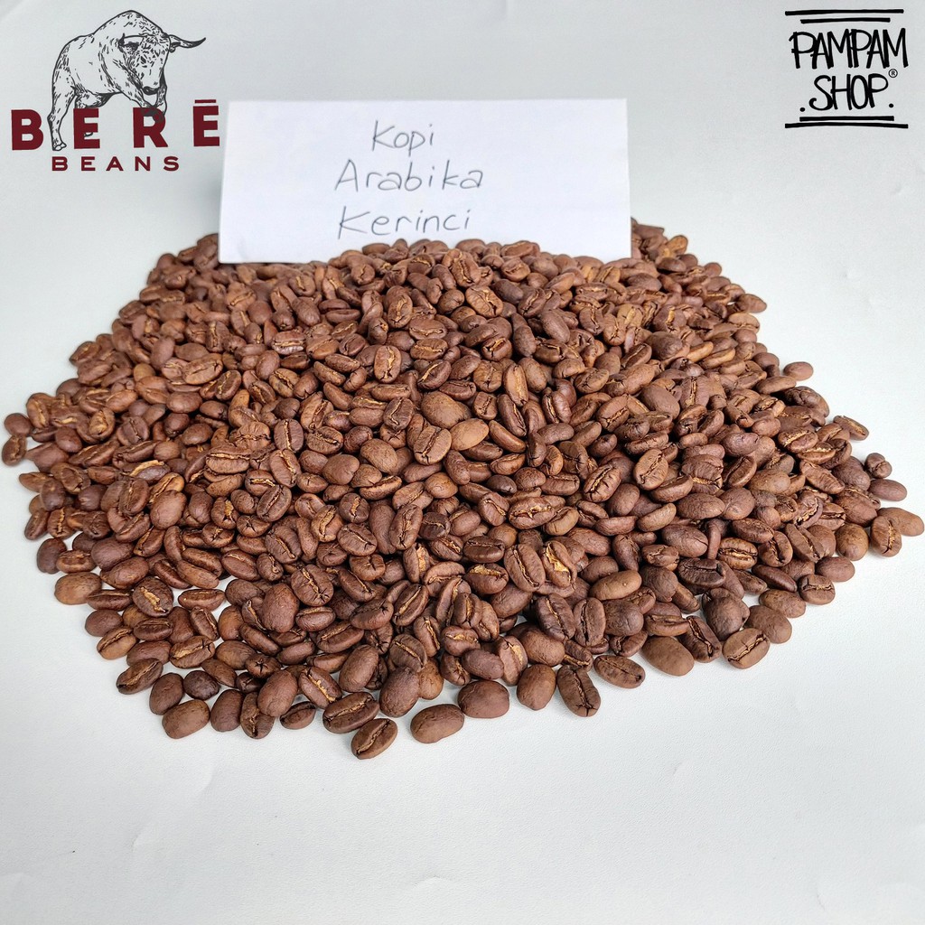 Kopi Arabika Kerinci Jambi Indonesia 250 GRAM Biji Bubuk Coffee Beans Giling Arabica Coffe Cofe Bean