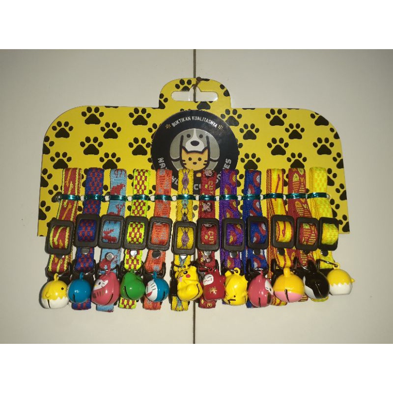kalung kucing lonceng karakter/bell karakter/lonceng kucing