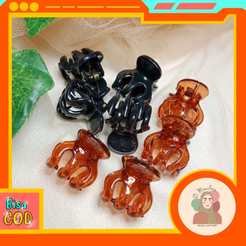 Jepit Rambut Kecil 2 cm || Jedai Rambut Kecil || Jedai Rambut Mini Poni