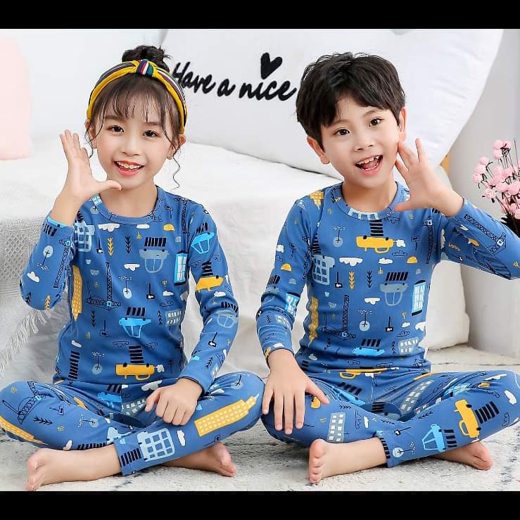 Setelan Piyama Anak Cute