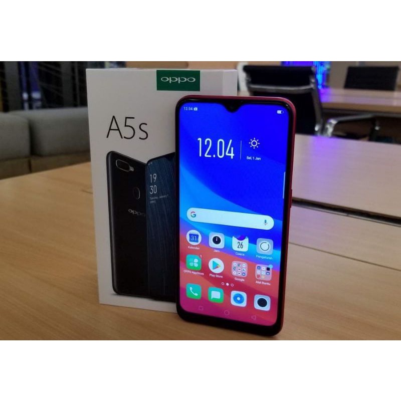 OPPO A5S RAM 3/32 GB SECOND SEKEN BEKAS MULES SUPER