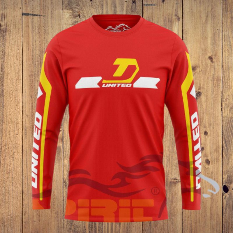 KAOS SEPEDA UNITED LENGAN PANJANG PRIA/WANITA