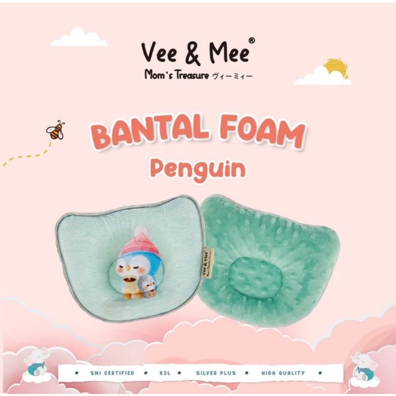 Vee &amp; Mee Memory Foam Baby Pillow - Bantal Peang Foaming