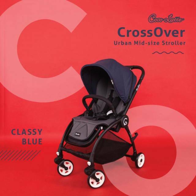 Stroller hadap ibu kereta dorong bayi Cocolatte CL 148 CrossOver