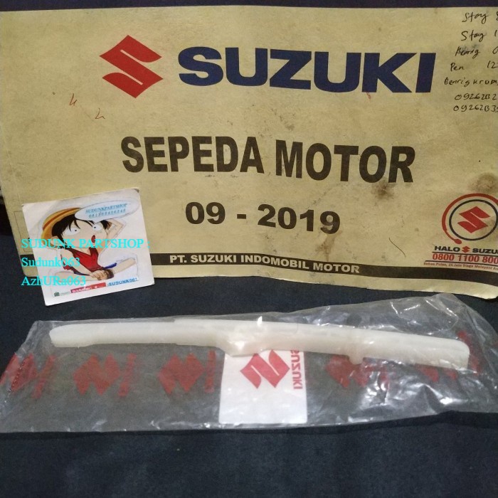 Bantalan lidah tensioner keteng guide Cam chain satria Fu injeksi raider fi150 belang fi150 gsx r150