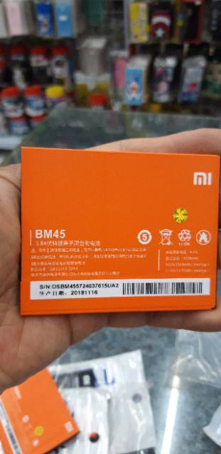 Baterai Xiaomi Redmi Kualitas ORIGINAL OEM redmi 2 3 4x 4a 5a 6a 7a 8 note 2 note 3/pro note 4/4x 8