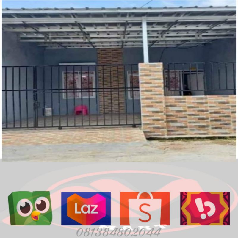 KANOPI BAJA RINGAN ATAP SPANDEK PASIR