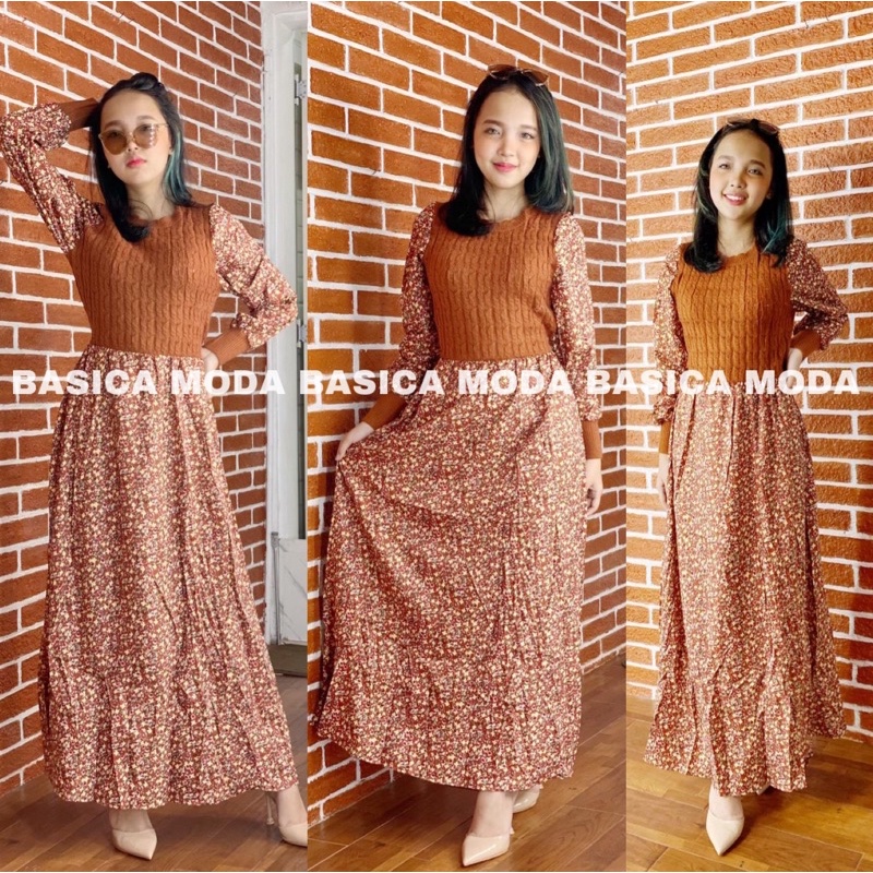 75000 Dress Maxi Panjang Phylicia Import 01-1