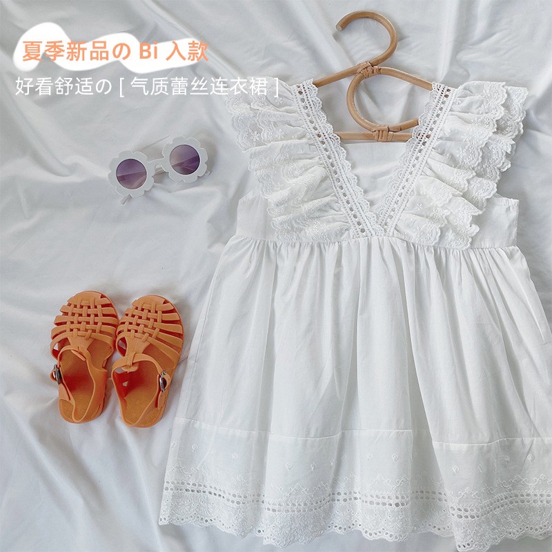 2-6thn | DRESS ANAK KOREA PESTA ELEGAN FORMAL PEREMPUAN MDD MH