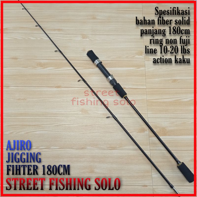joran ajiro JIGGING FIGHTER 180 cm COD