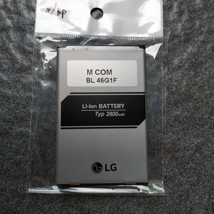 Baterai LG BL-46G1F K10 EDISI 2017 double power &amp; MCOM battle batre batt mantap murah meriah