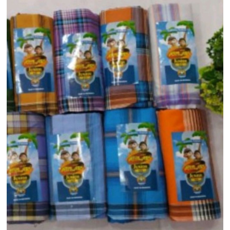 sarung atlas junior polos dan motif ori termurah#