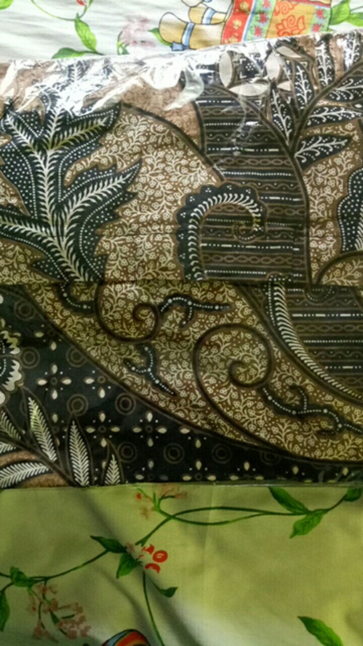 Kemeja Batik Pria Lengan Panjang Size M L Xl Xxl Bswart Batik Hrb026 Kenango Panjang Padi