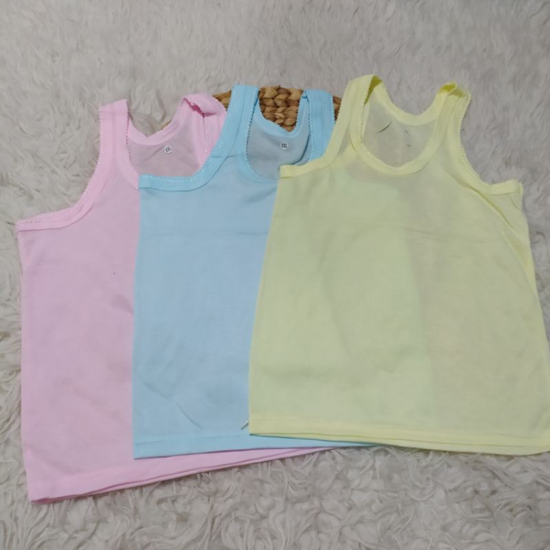 6 pcs kaos singlet anak ukuran XXL murah