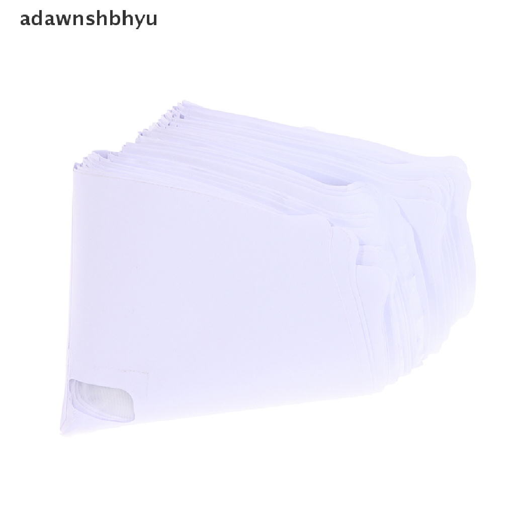 Adawnshbhyu 50Pc Kertas Filter Cat Memurnikan Saring Cup Corong Kertas Sekali Pakai100Jaring