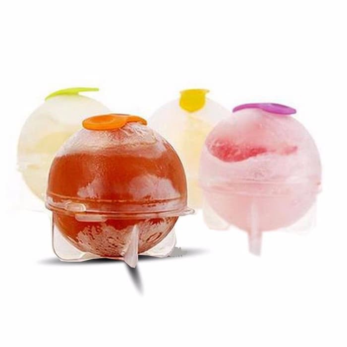 Ice Ball Mold - Cetakan Es Bentuk Bulat Telur (4pcs)