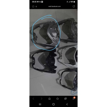 Cover lampu depan vixion new 2014