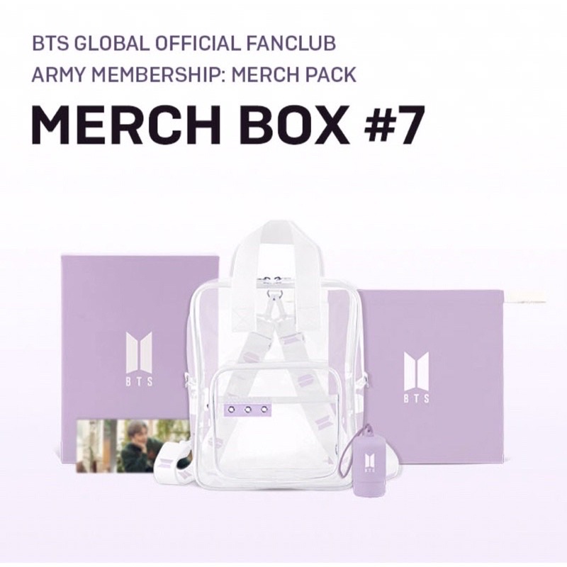 Merch box 7 BTS Membership (fullshoot)