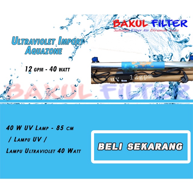 lampu ultraviolet 12 gpm