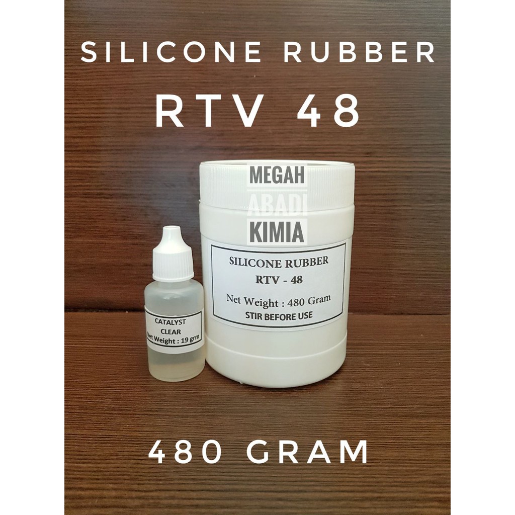 Silicone Rubber RTV 48 480 Gram