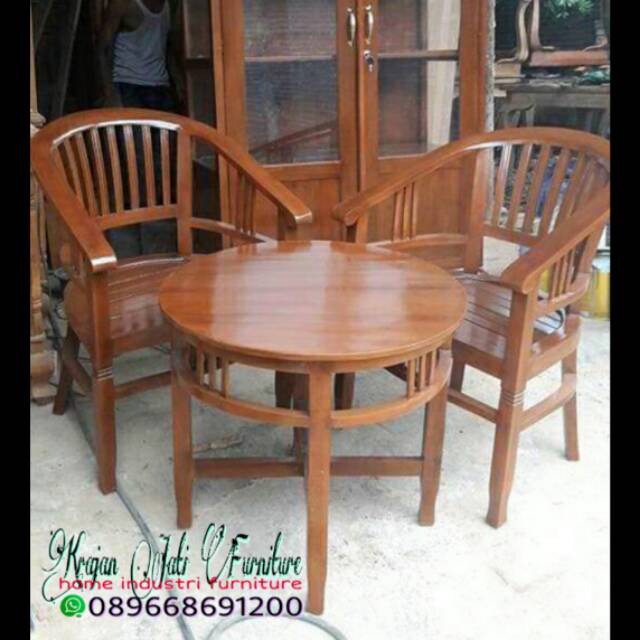 Kursi teras jati betawi/kursi teras/kursi jati/kursi teras jati