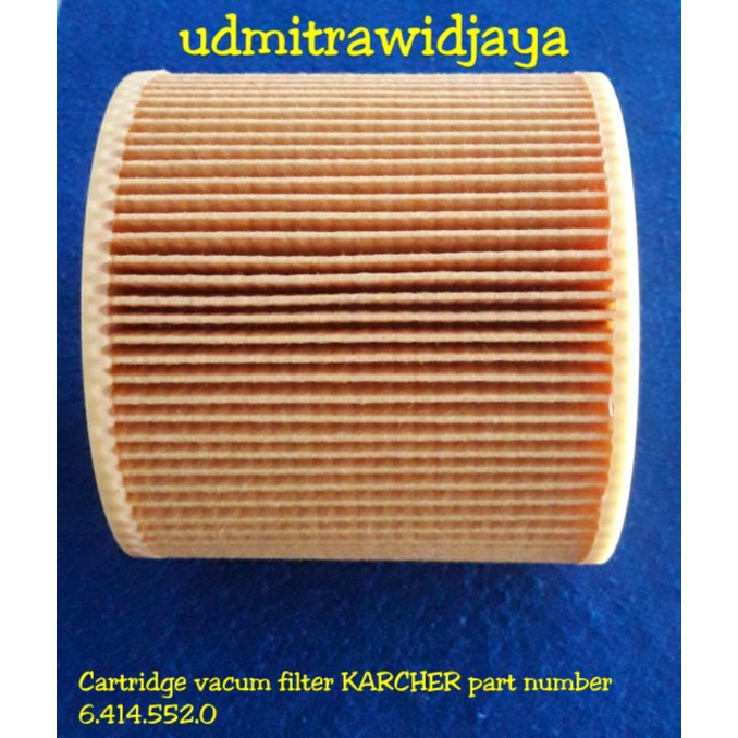 Karcher vacum cleaner filter NT30 NT 38 NT20 NT27Filter penyedot debu Cartridge filter mesin karcher