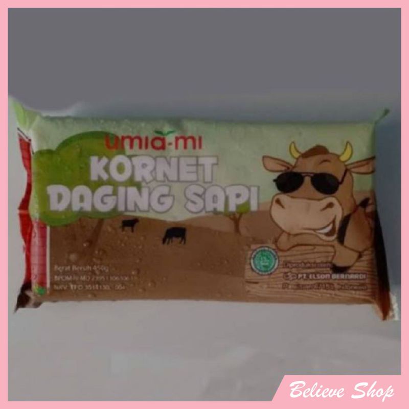 

Kornet Daging Sapi Umiami 450 gr