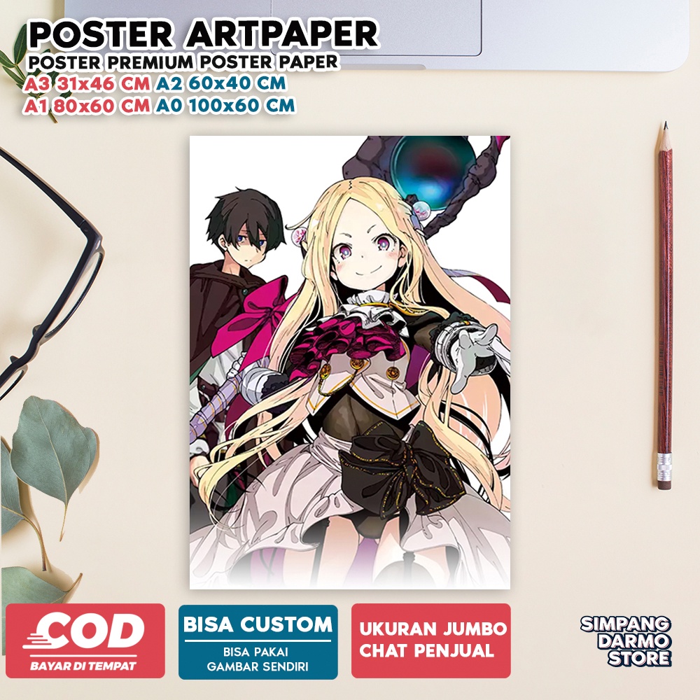 Jual TOKO POSTER DARMO STORE Poster The Dawn of the Witch Anime