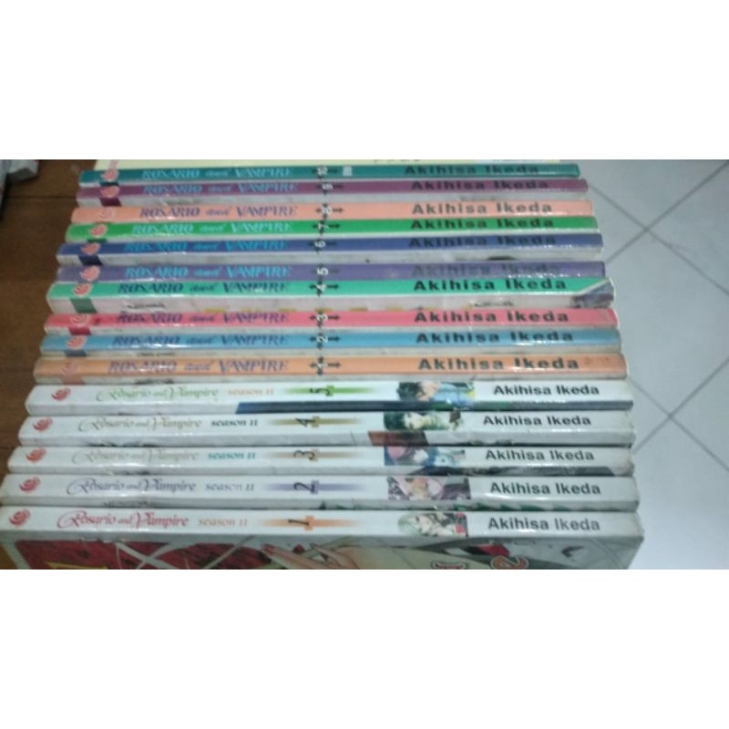 komik ROSARIO and VAMPIRE