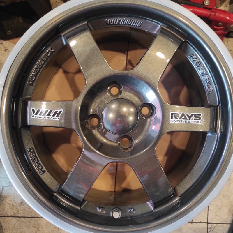 velg mobil ring 15 pcd 4x100 model te37