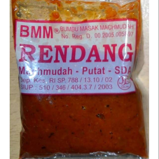 

Bumbu Masak Machmudah "BMM" Rendang Mahmuda Mahmudah