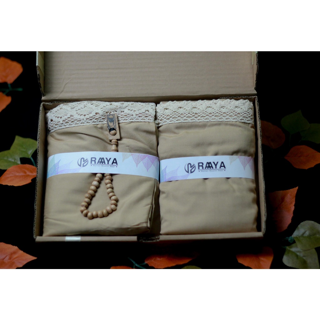 Gift Box/Hampers Idul Fitri Ramadhan Mukena Rayon Premium