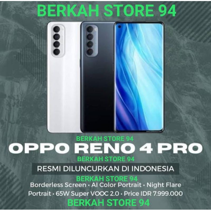 OPPO RENO4 PRO "baru / second"