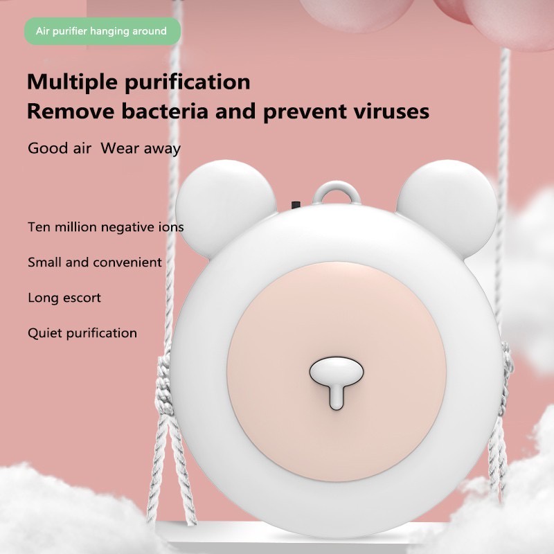 Kalung Pembersih  Portable Mini Air Ionizer