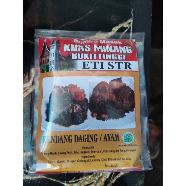 

bumbu rendang daging sapi dan ayam