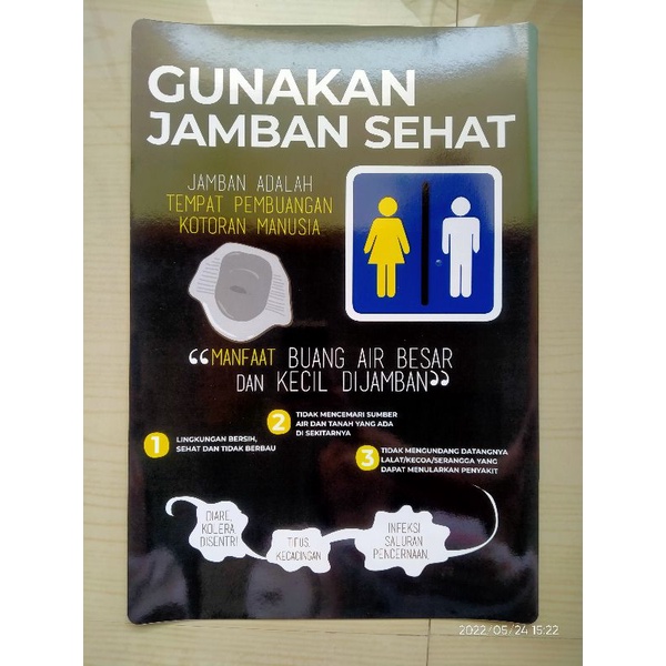 Jual Poster Gunakan Jamban Sehat Kode 79 Shopee Indonesia