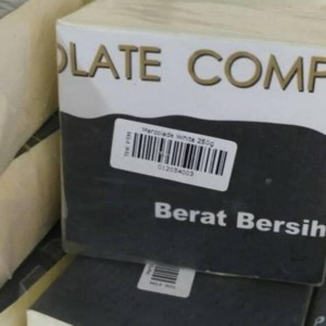 

Repack 250g Mercolade White Coklat Putih /White Chocolate Bar