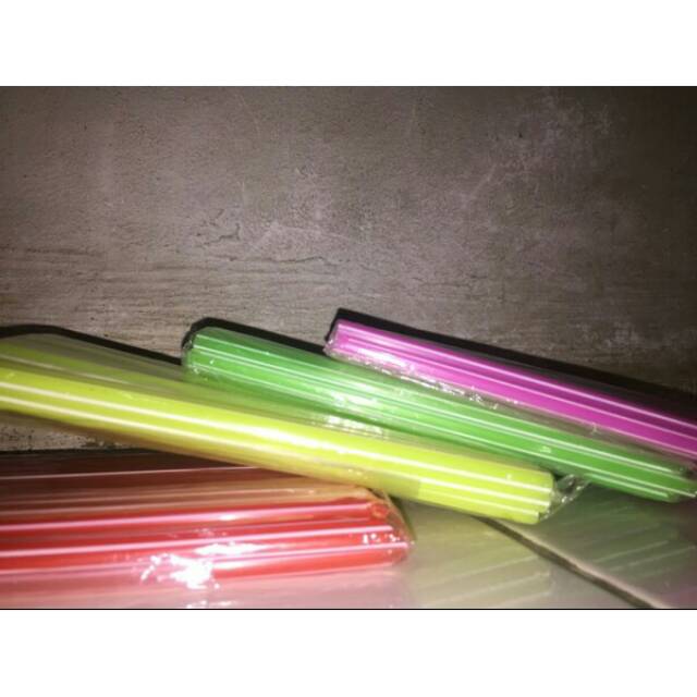 Sedotan 6MM 18CM ISI 50Batang Sedotan Plastik Babel Kecil Teh Poci Juice 6 MM 18 CM